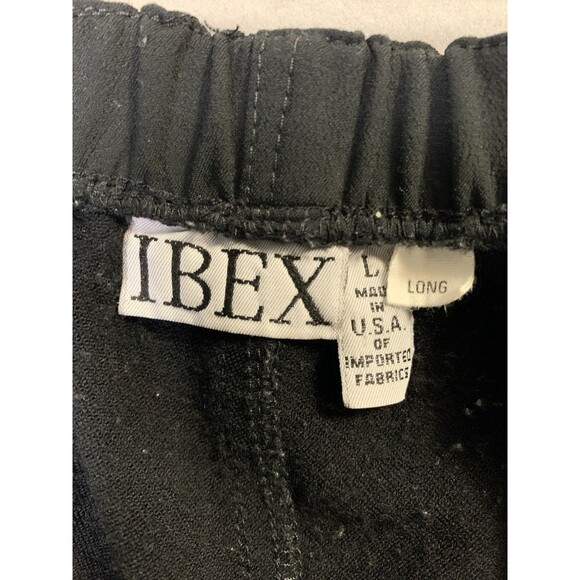 Ibex Pants Womens L Long Black SkiFans Schoeller Merino Wool Blend Softshell USA - Picture 4 of 10